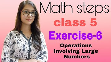 Math Steps 5 Exercise 6 (Q.1 - Q.8)