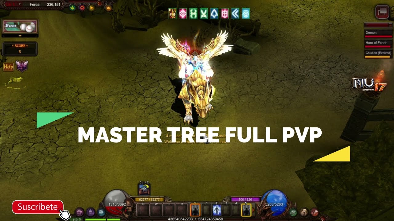 Wizard (Grand Master) Guide for Pvp in MU ONLINE Season6 ep3 