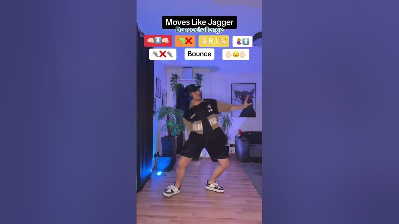 Moves Like Jagger - Dancechallenge 🔥 #dance #foryou #tutorial