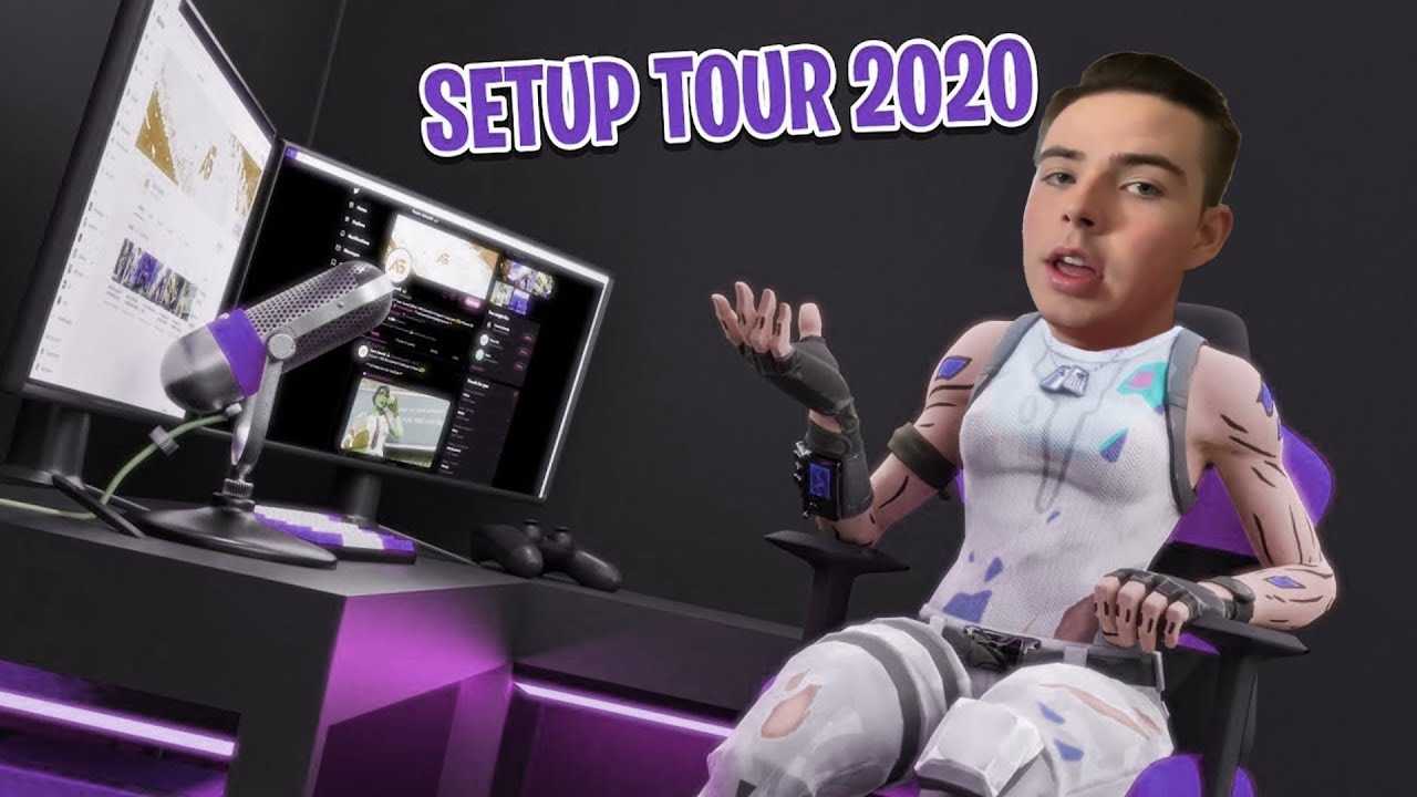 10,000 Subscriber Special | Gaming Setup Tour - YouTube
