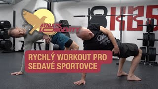 Cvičení v kanceláři pro mobilitu a sportovní dlouhověkost s Pavlem Mackem