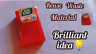Reuse Empty Tic Tac Boxwaste Materials Reuse Idea Best Out Of Waste Diy Art And Crafts