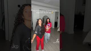 Girl Teaches Her Daughter The Choreography That Made Her Famous