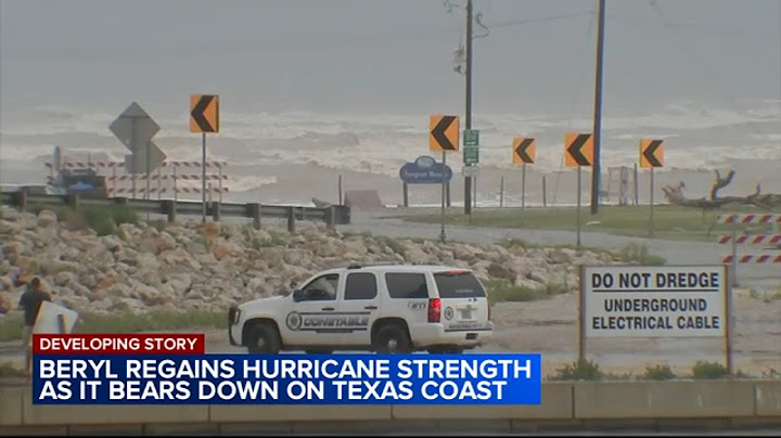 Has Beryl made landfall? Category 1 storm regins strength as it bears down on Texas coast