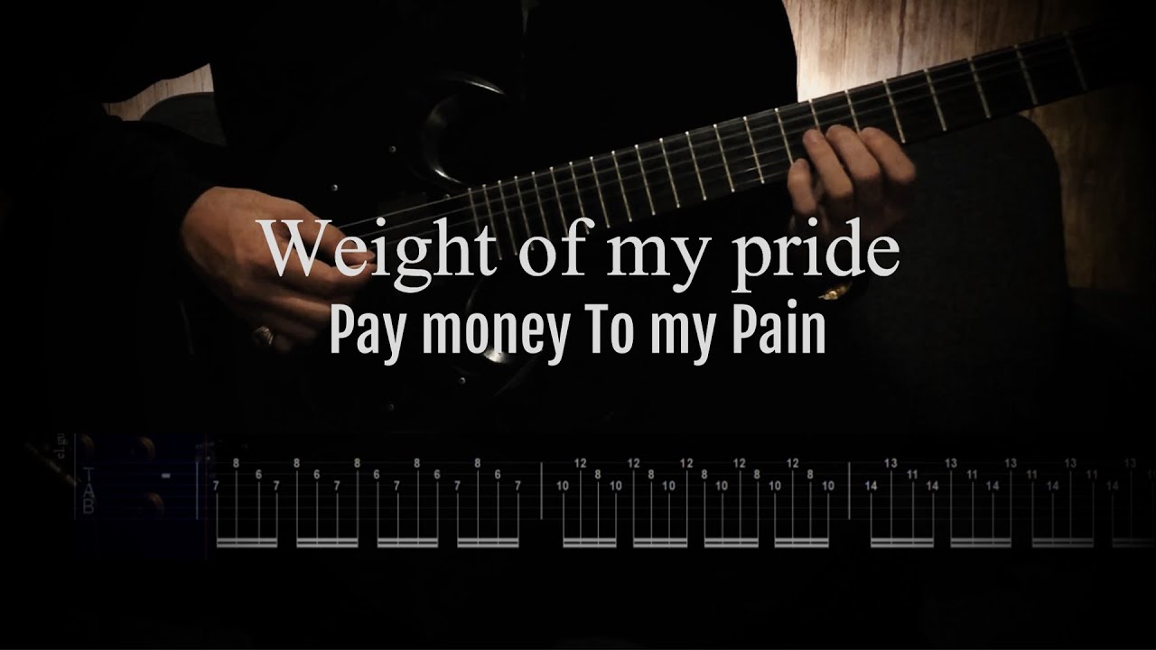 Pay Money To My Pain 【PTP】バンドスコア 楽譜】Rain / Pay money To my Pain (エレキギター / 初〜中級
