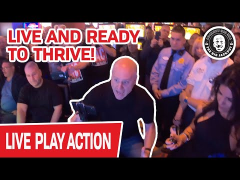 🔴 AT THE CASINO LIVE AGAIN!!! 🔴 Finally, We Can THRIVE & Win LIVE SLOT JACKPOTS