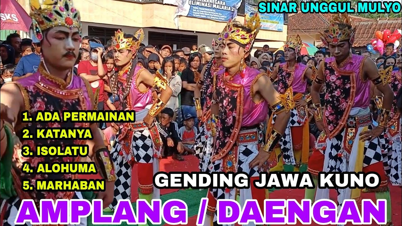 Gending Jawa Kuno Yang Jarang Di Dengar || Ebeg Sinar Unggul Mulyo