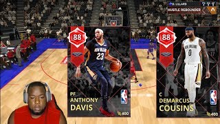 Ruby DeMarcus Cousins & Anthony Davis! Fire & Ice | NBA 2K18 MyTeam