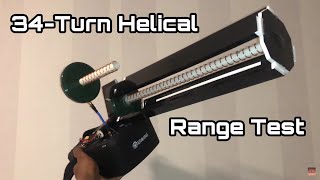 Homemade 34Turn Helical Antenna for Long Range FPV Review & Range Test  Helical vs Patch