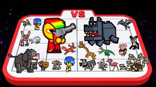 🔥 Block Beast Clash Part 4 | Crazy Beast Merge Battle Gameplay 🐲⚔️💥 screenshot 2