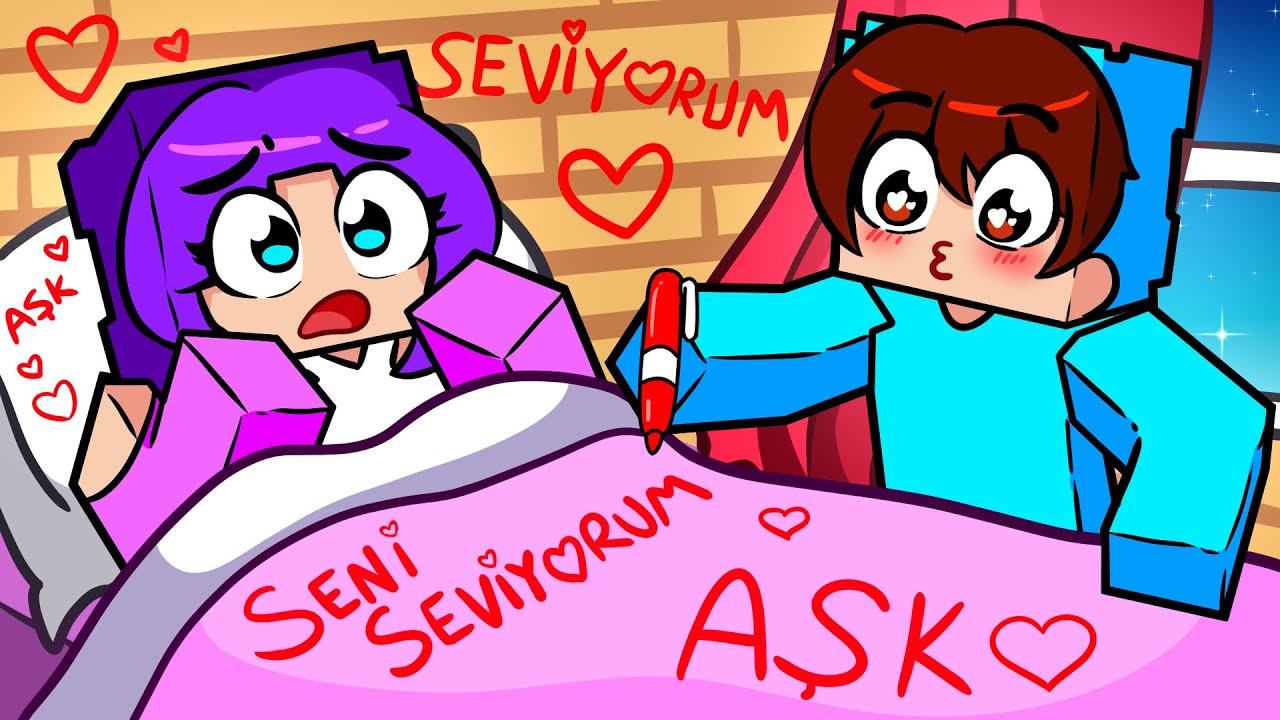 Minecraft'ta ÇILGIN AŞIK HAYRAN Tarafından Kaçırıldım!