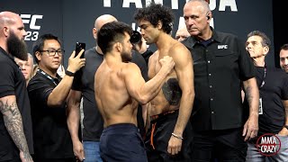 Ufc 323 Henry Cejudo Vs. Payton Talbott Weigh In Face Off
