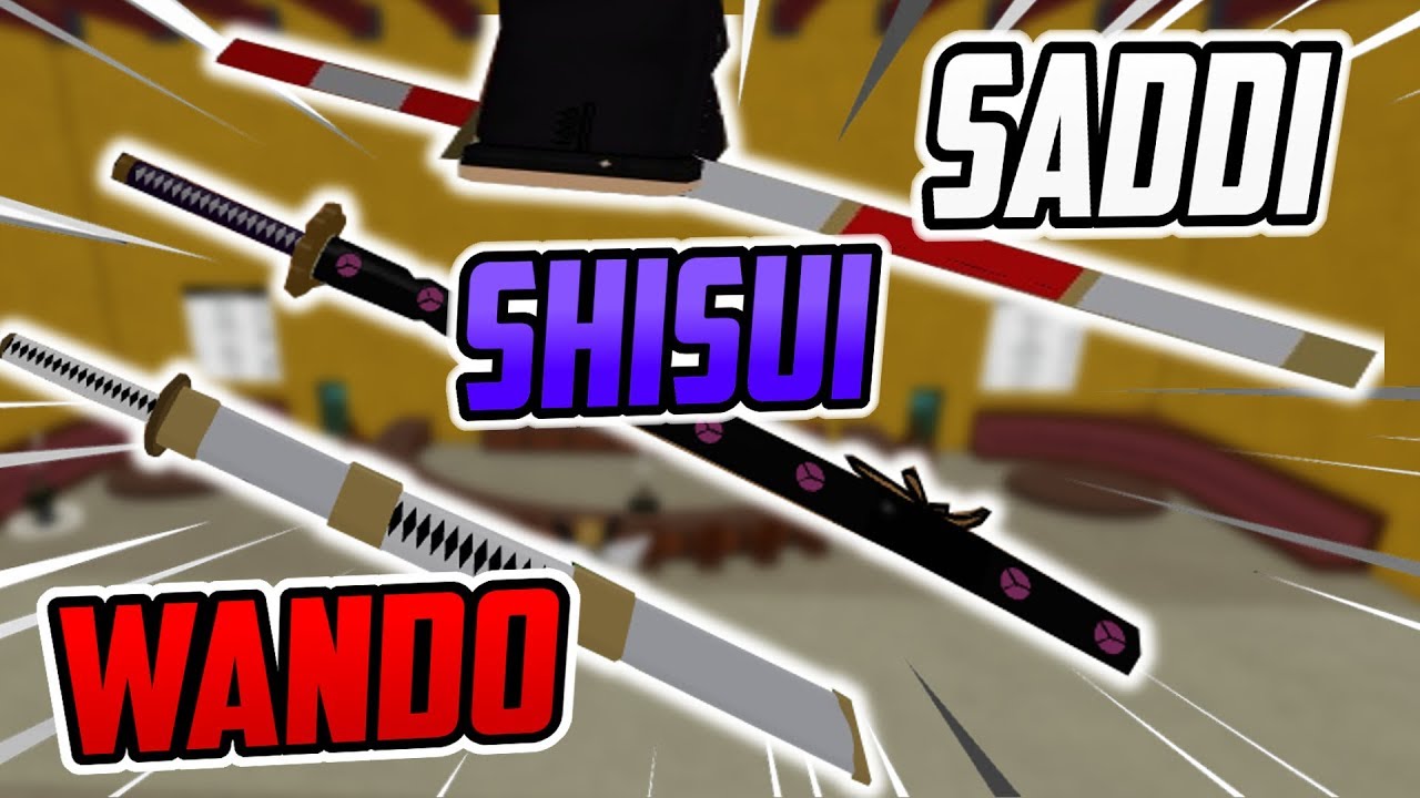 Every Legendary Sword Showcase In Blox Piece Saddishisui And Wando - roblox free sword youtube