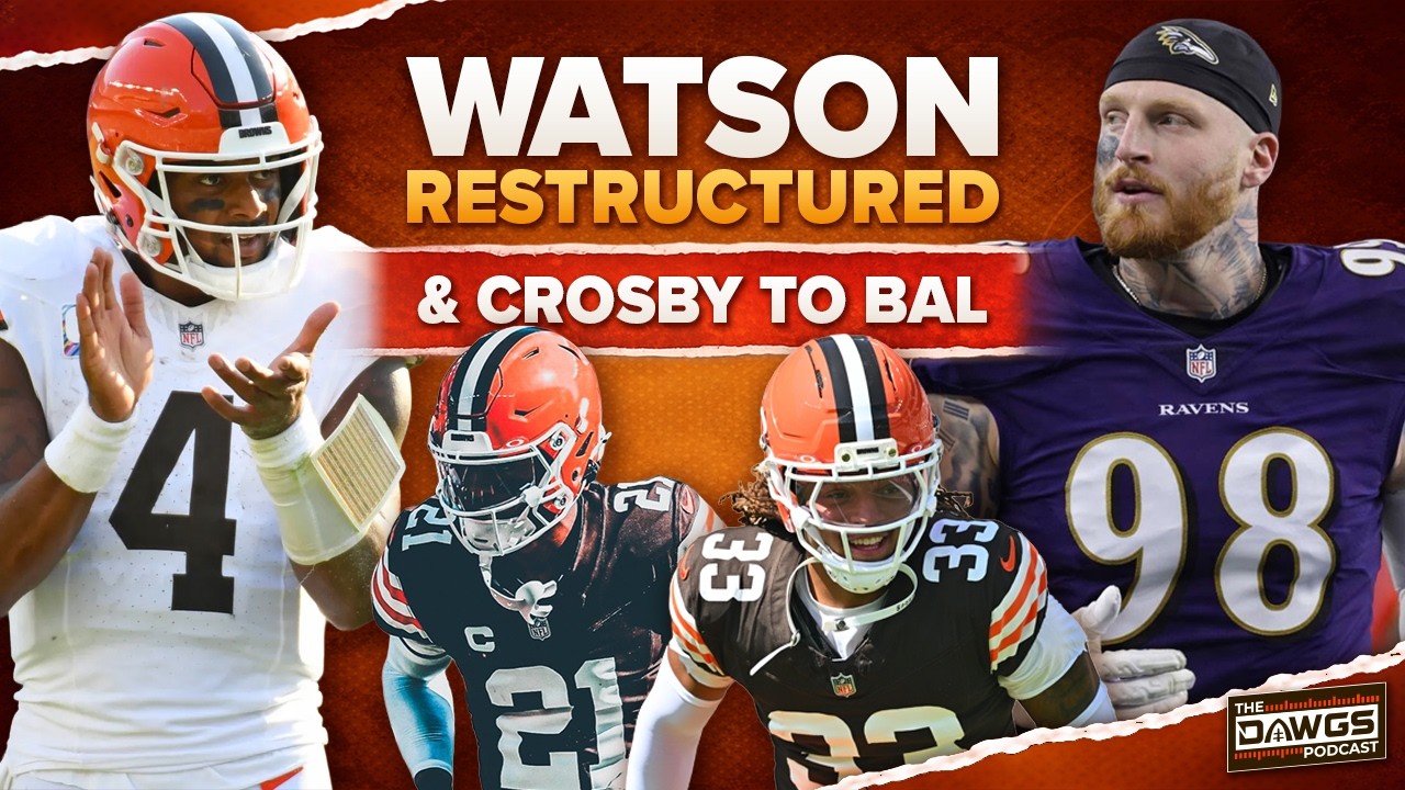 «Браунс» проводят реструктуризацию: Дешон Уотсон и Макс Кросби переходят в «Рейвенс».