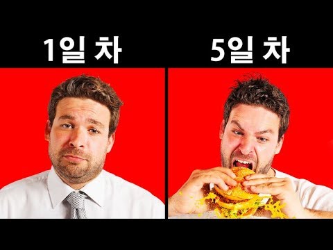 매일 패스트푸드만 먹는다면 어떻게 될까요?