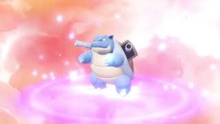 Wartortle Evolves Into Blastoise