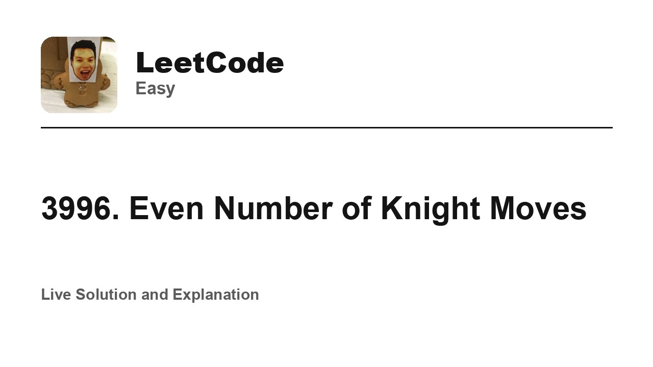 Knight Move Color Parity Invariant