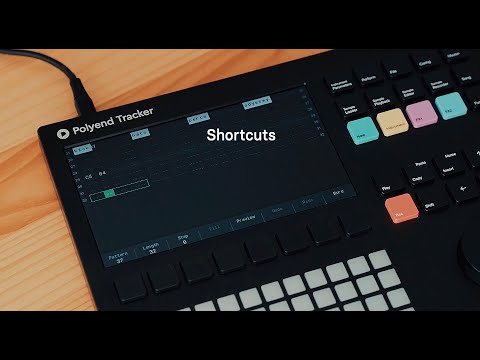 Polyend Tracker Tutorial - Shortcuts