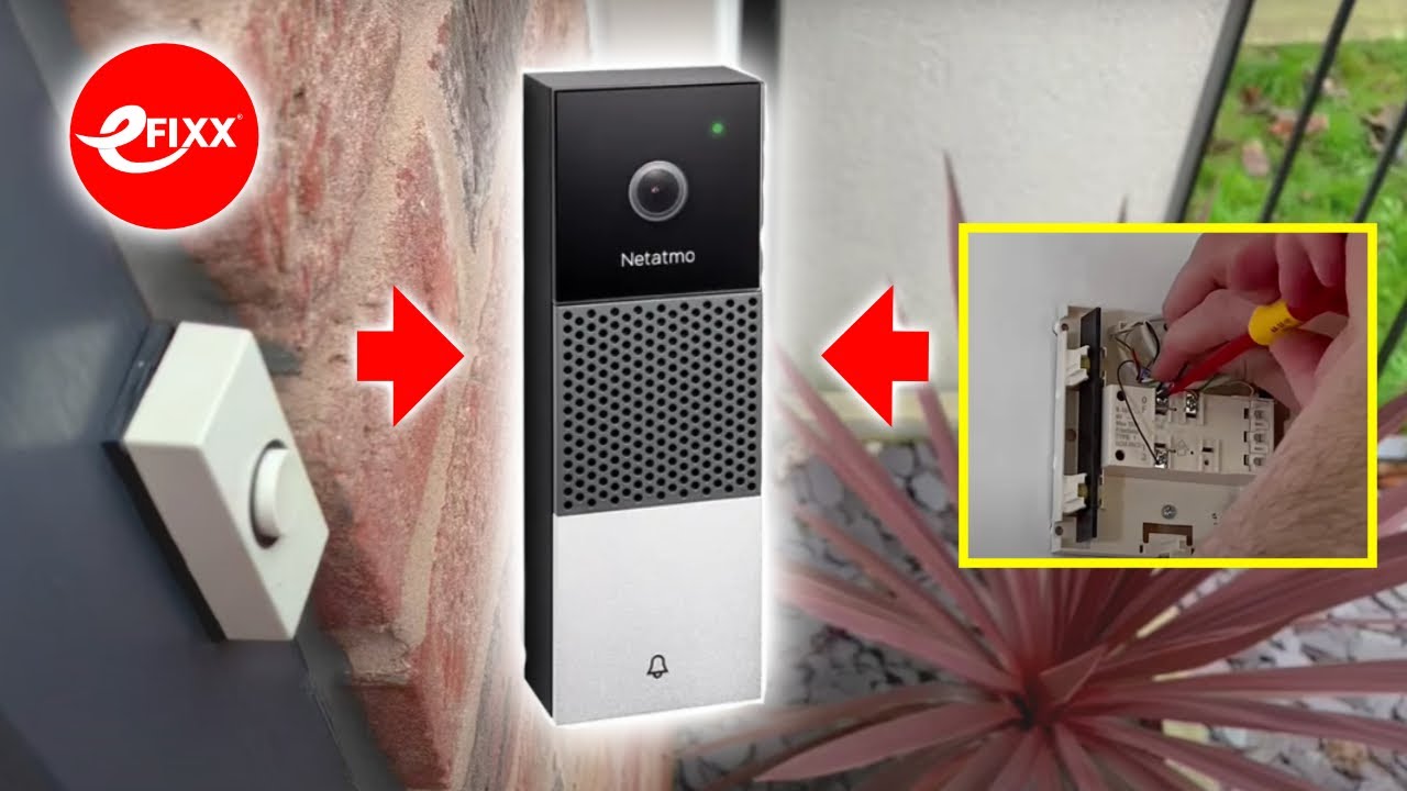 NETATMO DOORBELL INSTALLATION - step by step using existing doorbell  wiring. 