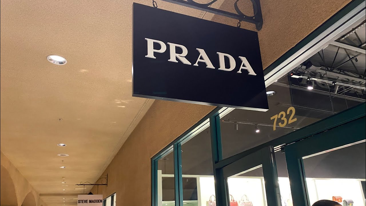 Introducing Prada Outlet in Camarillo Premium Outlets~Wow~Another High End  Shop Is Here!!!👏🏻😎👍🏻 - YouTube