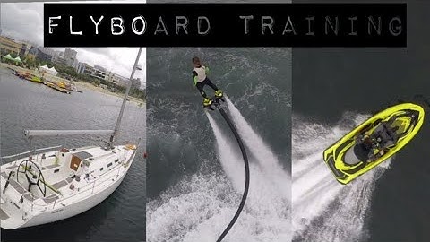 Flyboard training (플라이보드)