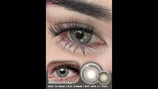 Myeyebb Nebula Grey Colored Contact Lenses