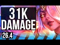 MORGANA vs XERATH (MID) | 31K damage | EUW Master | 26.4