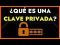 ¿Qué es la clave privada en cripto? 🔐