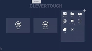 Clevertouch | UX Pro Side Menu General Settings | Clevertouch Academy