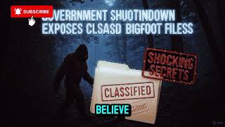 Government Shutdown Exposes Secret Bigfoot Files | Leaked Evidence & Hidden Encounters Revealed