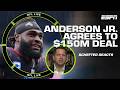 Will Anderson Jr. signs HISTORIC contract extension 💰 Adam Schefter breaks it down | NFL Live
