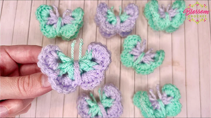 Learn to Crochet Beautiful Butterflies