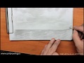 Как рисовать море карандашом
