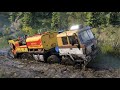 SnowRunner -  Tatra 815 8x8  Maintenance Service Truck - Driving Offroad