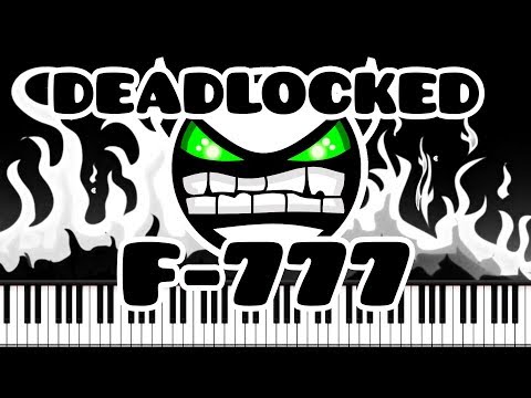 Synthesia [Piano Tutorial] F-777 - Deadlocked (Geometry Dash lvl 20)