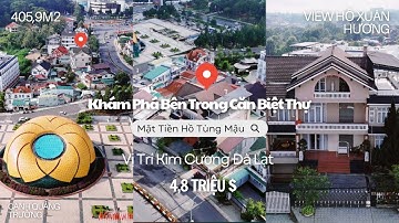 Biệt Thự Mặt Tiền Hồ Tùng Mậu Đà Lạt - Vị Trí Đắc Địa Gần Hồ Xuân Hương, Giá Tốt Đầu Tư