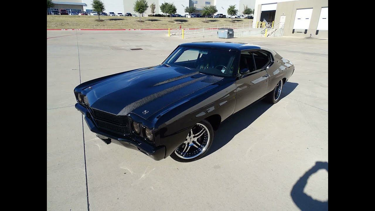 1972 Chevrolet Chevelle LSX 454 Protouring Restomod for sale