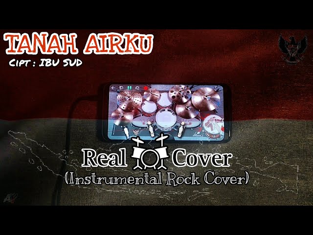 TANAH AIRKU - Proklamasi | Real Drum Cover (versi rock instrumental) by.Firman WG class=