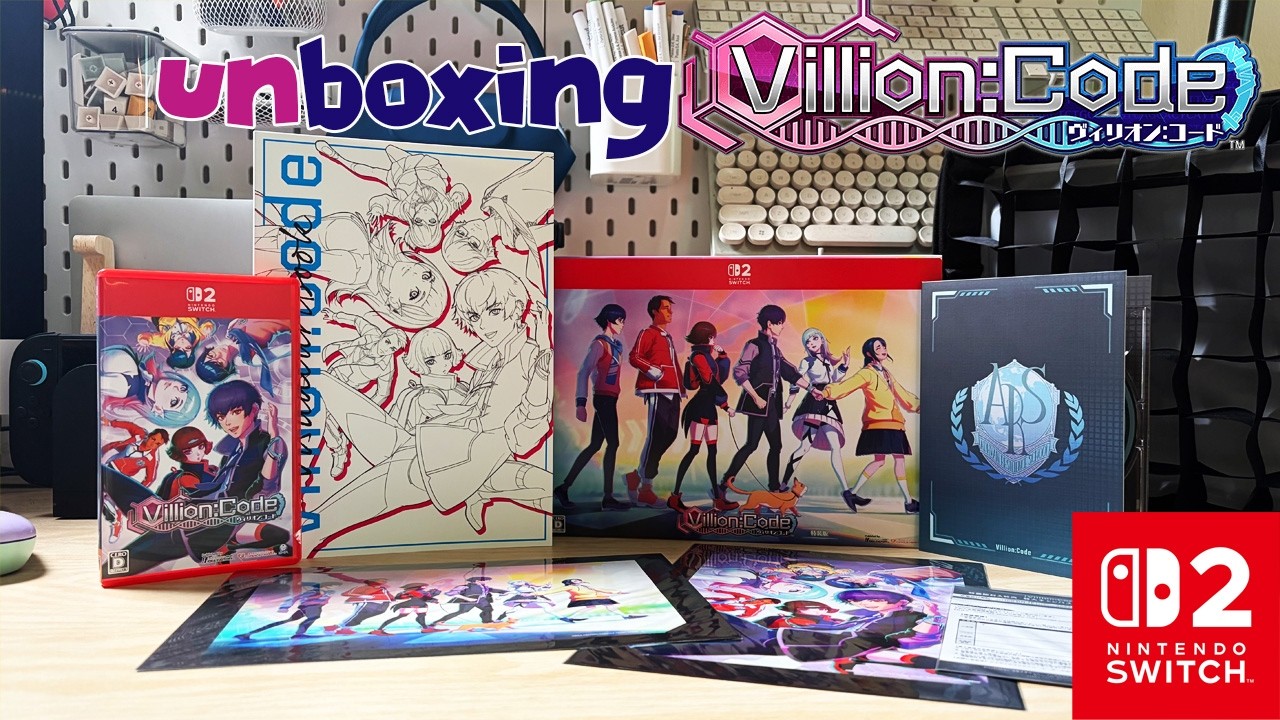 Nintendo Switch Nintendo Switch Villion:Code Unboxing Villion: Code Special Edition for Nintendo Switch 2