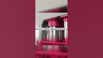 Europe Standard Hydraulic Press Wood Pallet Mould Machine 1200-1000mm Wood Sawdust Pallet Line