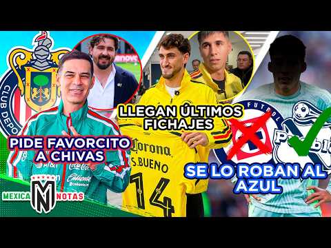 Rafa asks Chivas for a favor! Official: Ame's last 2 signings arrive and they steal a star from C...