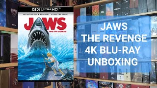 JAWS THE REVENGE 4K ULTRA HD BLU-RAY UNBOXING + MENU
