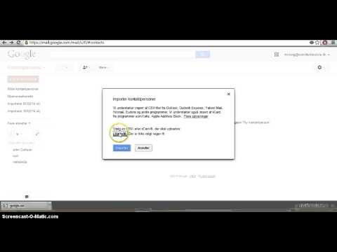 Video: Hvordan eksporterer jeg kontakter fra jabber?
