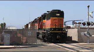 BNSF s National City Job pulls out of the Marine Terminal heading back to San Diego Yard