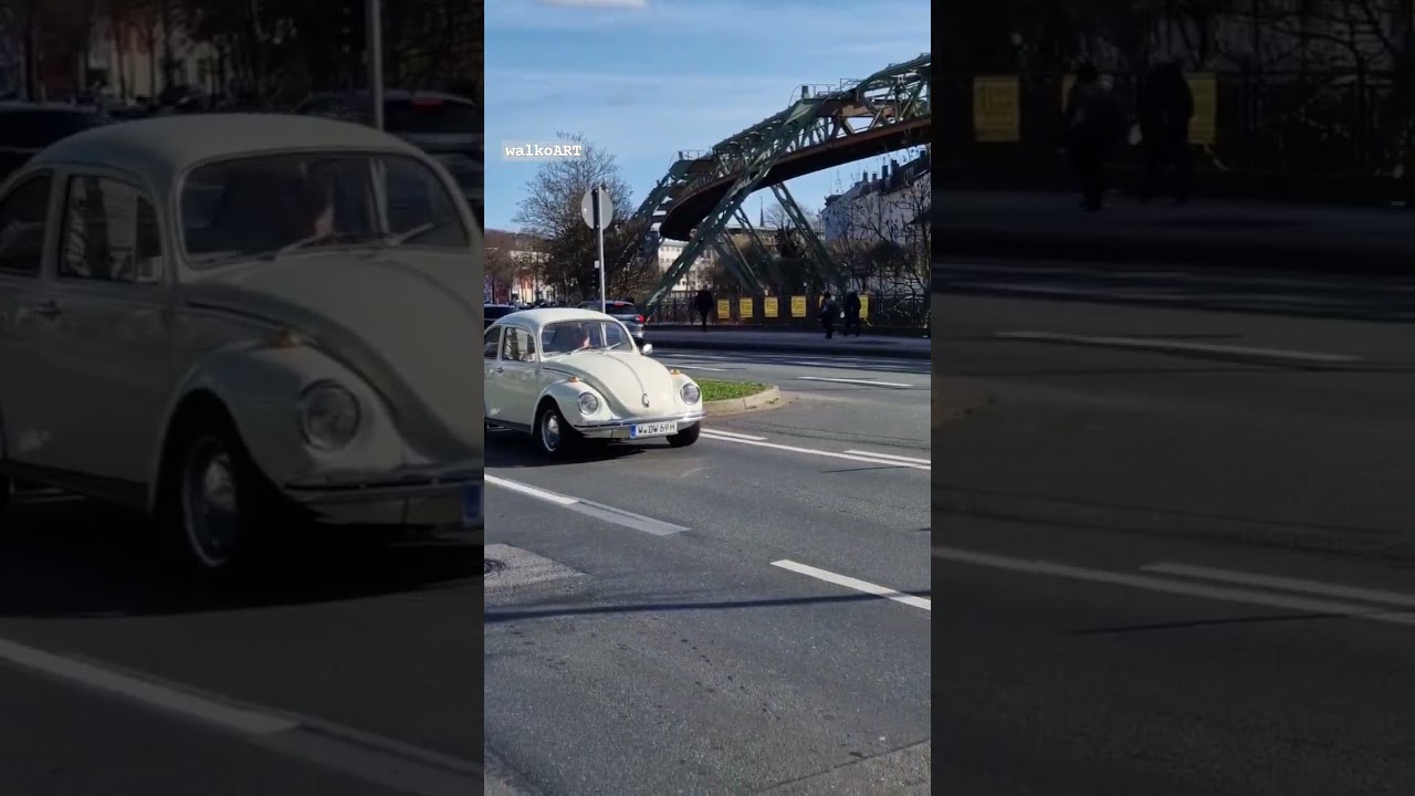 Käfer von 1969 auf der Straße * Oldtimer * Volkswagen 