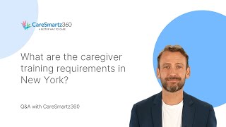 What are the caregiver training requirements in New York?