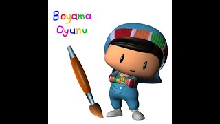 Pepe ile boyama yapıyoruz. #boyama #pepe #şila #renkli kalemler