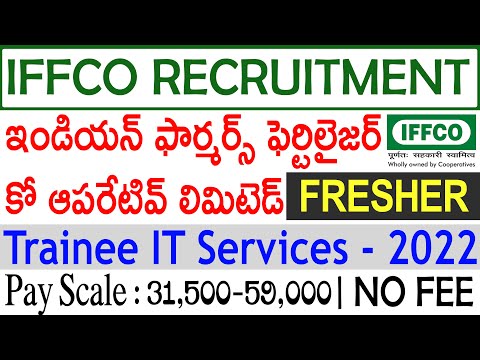 IFFCO Recruitment 2022 Telugu | IFFCO Vacancy 2022 | Application Form for Trainee IT Services 2022