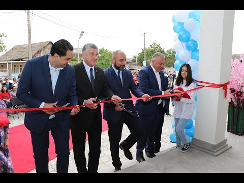 შოთა რეხვიაშვილმა მარნეულის #1 ახლადაშენებული საჯარო სკოლა გახსნა