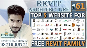 #61 | Top 5 Websites to Download Free Revit Families and Components @DeepakVerma_cad